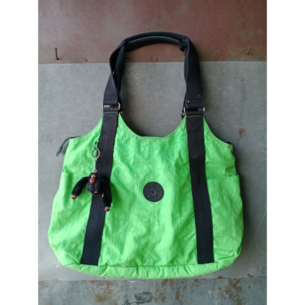 Shoulderbag KIPLING BRANDED authentic Original 40x25 lengkap nomor seri monza bag tas preloved tas