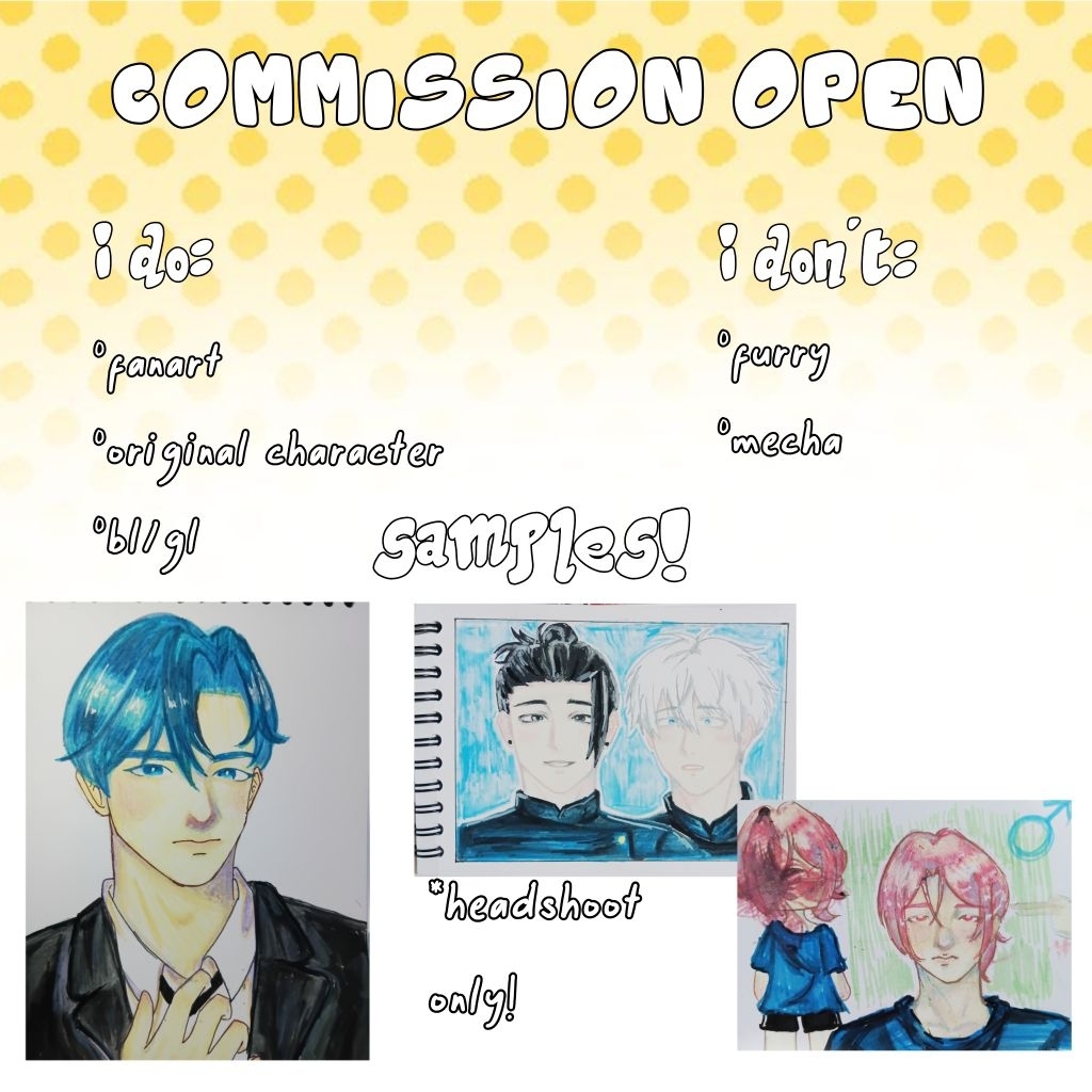 ART COMMISSION || FANART || ANIME || MANHWA