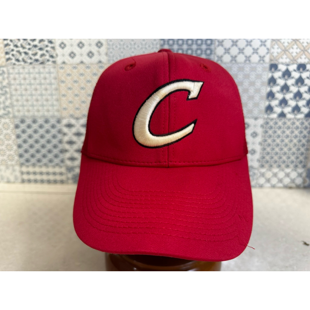 Topi Second Brand Branded Logo C Merah Pokemon No Tag Bahan Sangat Tebal