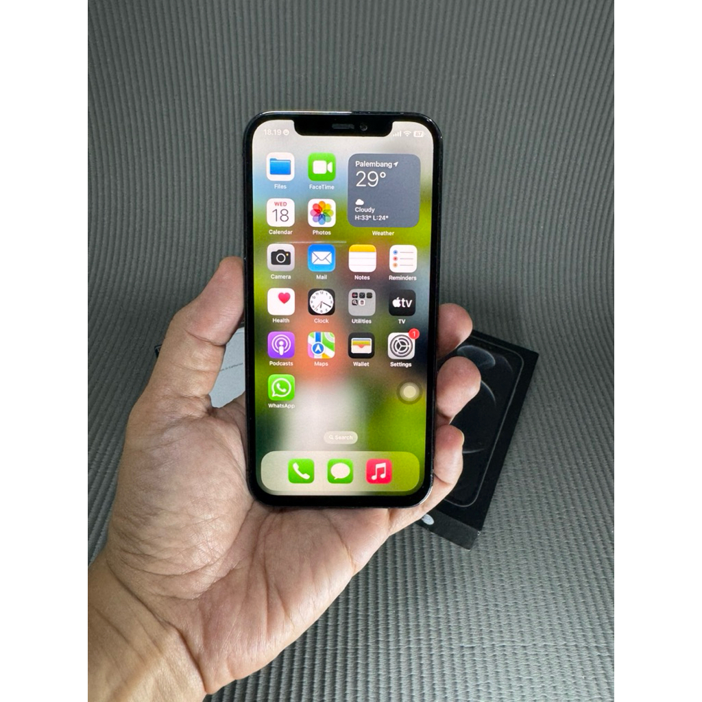 iphone 12Pro 256GB ex garansi resmi indonesia Ibox Digimap bekas seken prelove