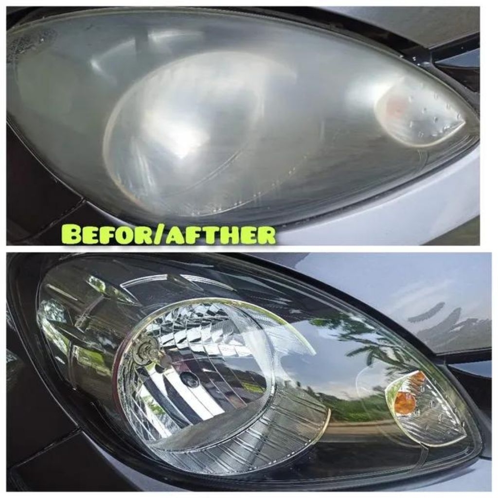 Paket Poles Lampu Mobil (coating lampu)