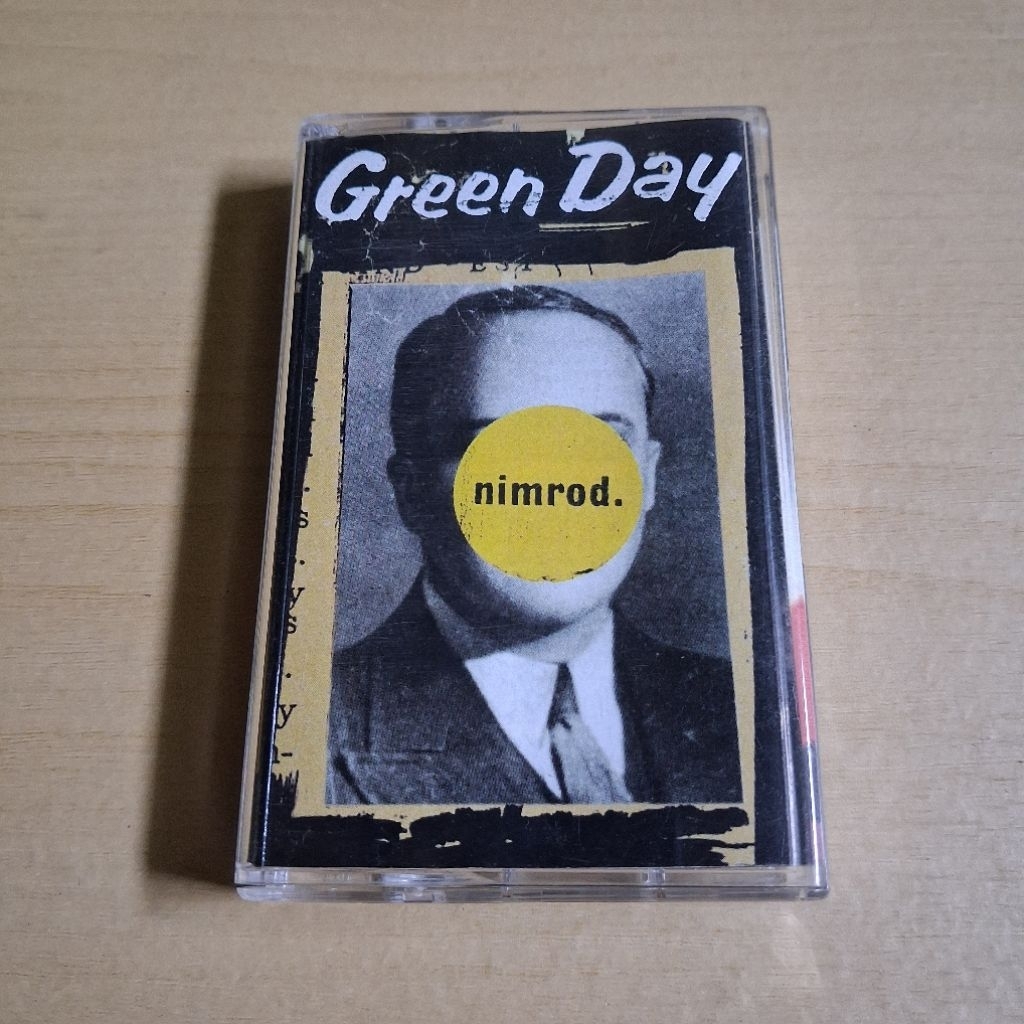KASET PITA Original Green Day - Nimrod || Clotabooks Cassette Collection