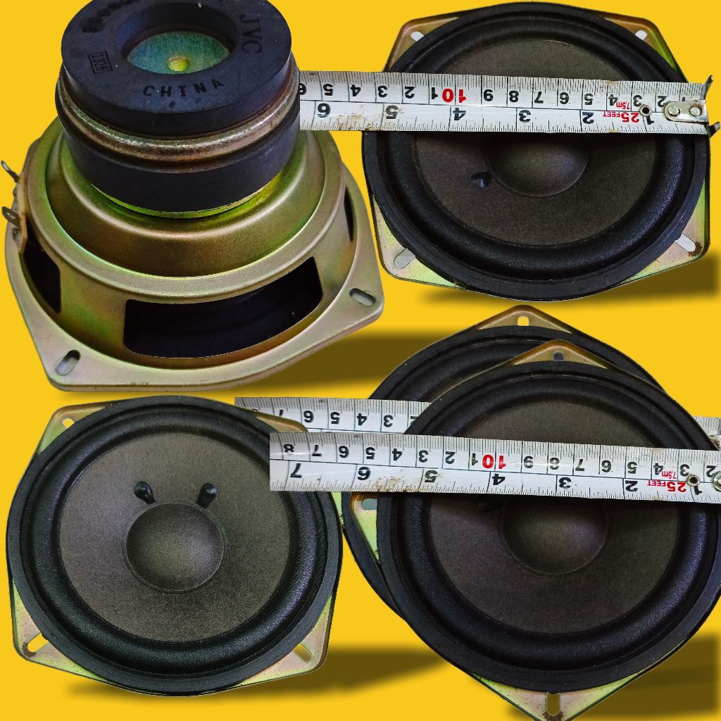 SPEAKER 5 IN JVC BEKAS DOBEL MAGHNET - SPEAKER KVC 5" - SEPEKER JVC - SPEAKER WOFER JVC 5" ORIGINAL