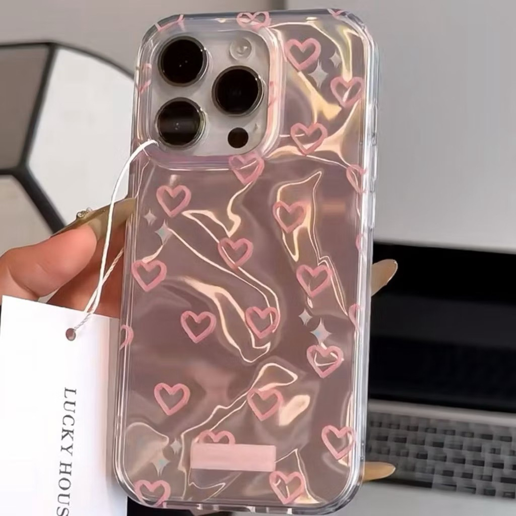 case love pink //case iphone 13/14/15