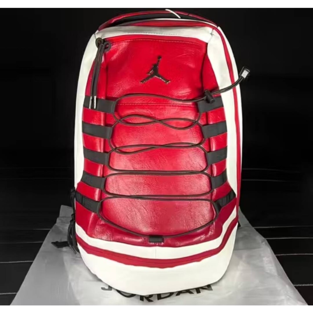 TAS RANSEL JORDAN RETRO 10 ORIGINAL RED BACKPACK / RANSEL BEST SELLER BISA COD / FULL SET