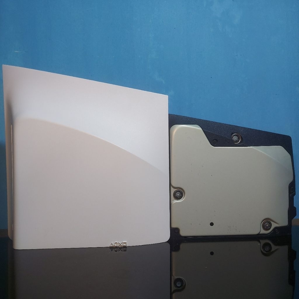 DISC DRIVE PS5 SLIM/PRO + COVER BUAT TIPE SLIM (BEKAS UNIT COPOTAN)
