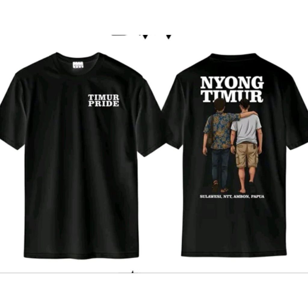 NYG TIMUR KAOS TIMUR PRIDE  // KAOS DISTO//T-shirt Unisek kaos Peria Wanita