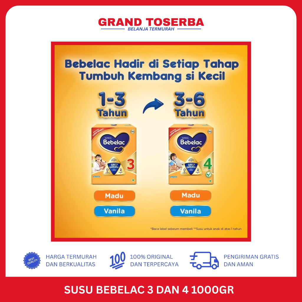 Susu Bebelac 3 | 4 1000gr