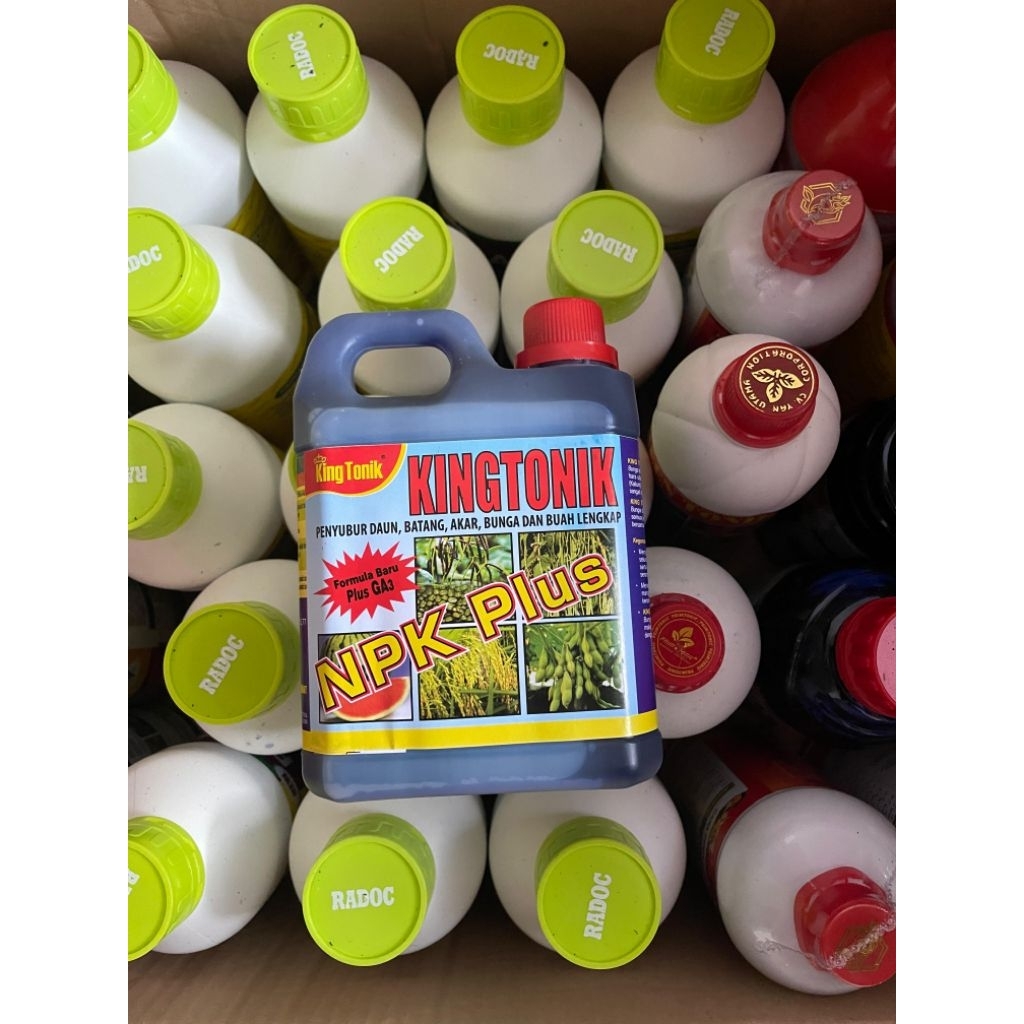 Pupuk NPK Cair KING TONIK 1 Liter Penyubur Tanaman