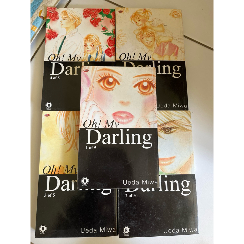 Preloved komik complite oh my darling ueda miwa 1-5 tamat