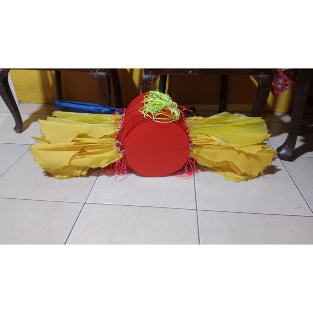 kepingan layangan naga murah dm 25 bahan kain dan plastik