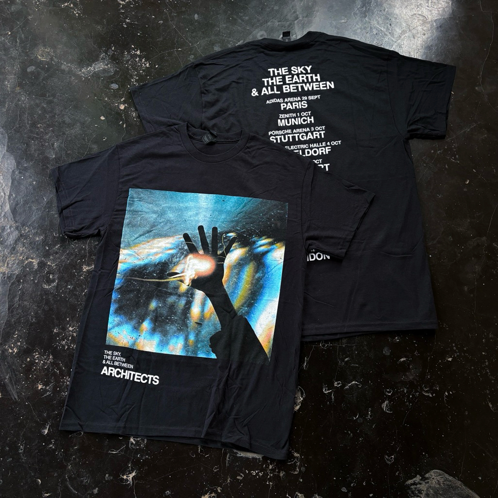 Kaos Band Official Architects - The Sky The Earth And All Between Euro Autumn Tour