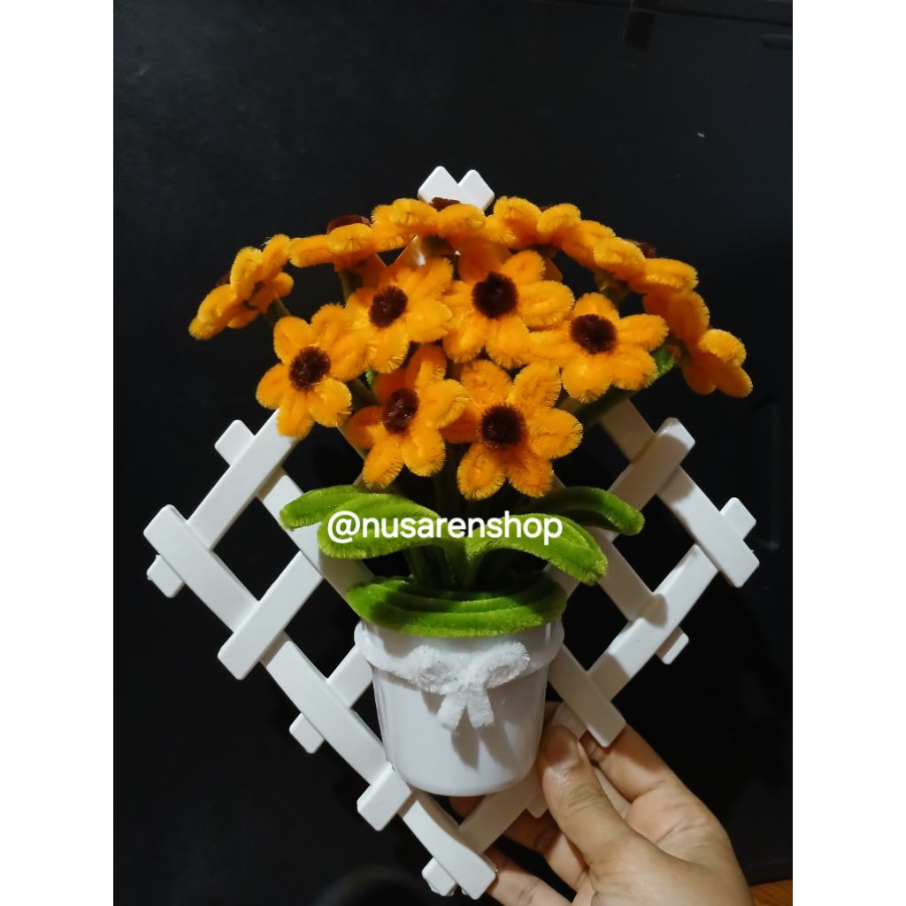 hiasan dinding kawat bulu / pajangan dinding / hiasan rumah dari kawat bulu