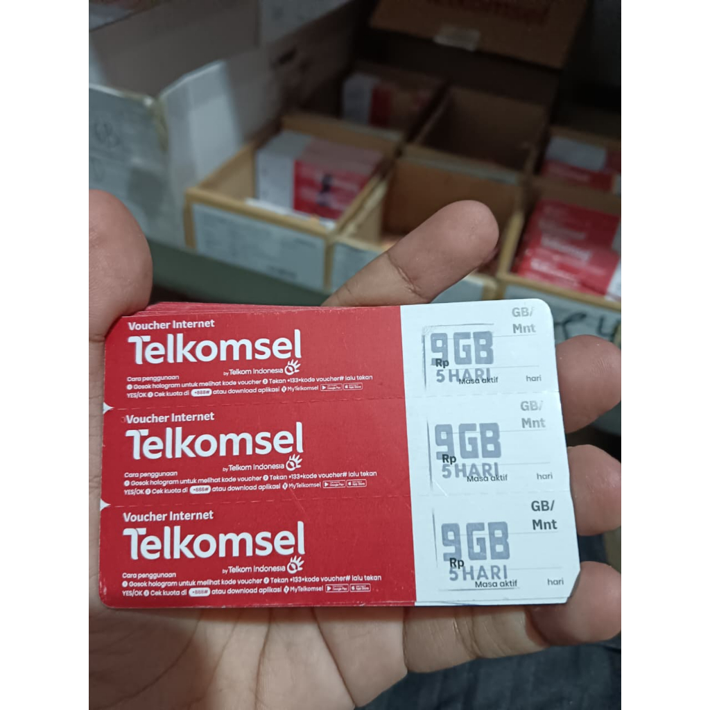 V Telkomsel 9Gb 5D