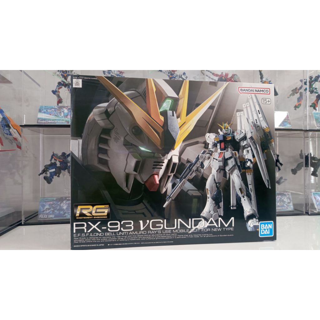 READY STOCK 1/144 RG RX-93 V GUNDAM