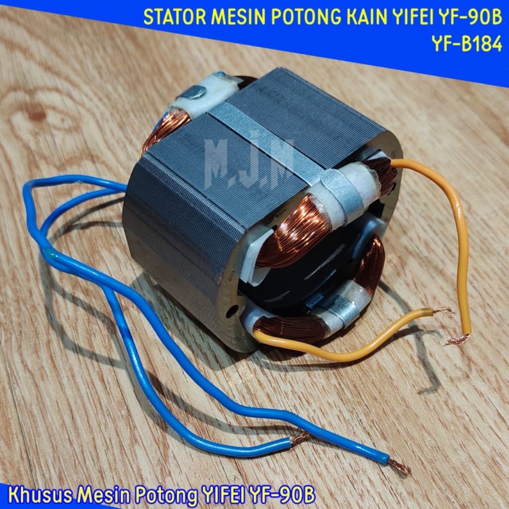 Stator Gulungan Mesin Potong Yifei YF-90B / Lilitan Dinamo Mesin Potong Kain YF-B184 ( mesin jahit /