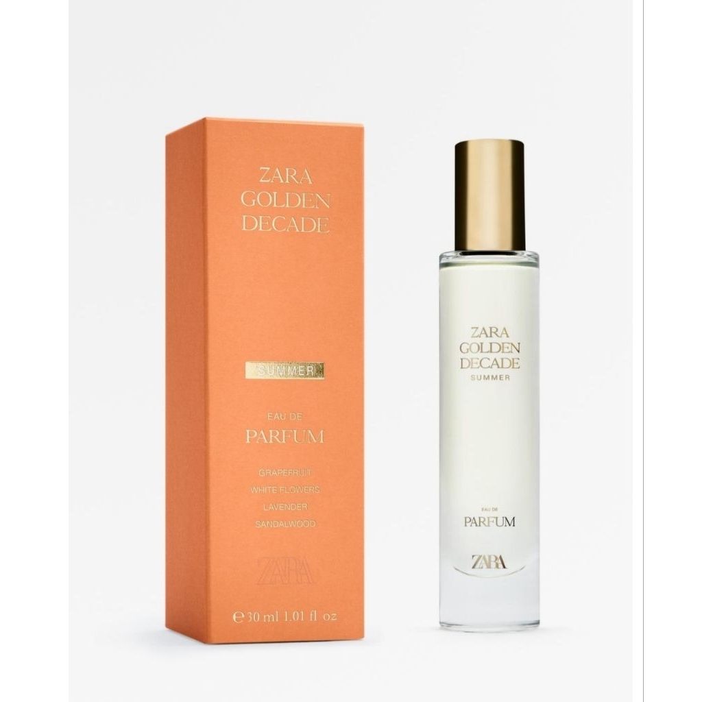 PARFUM ZARA EDP GOLDEN DECADE - GOLDEN DECADE ELIXIR 30ML - GOLDEN DECADE SUMMER 30ML
