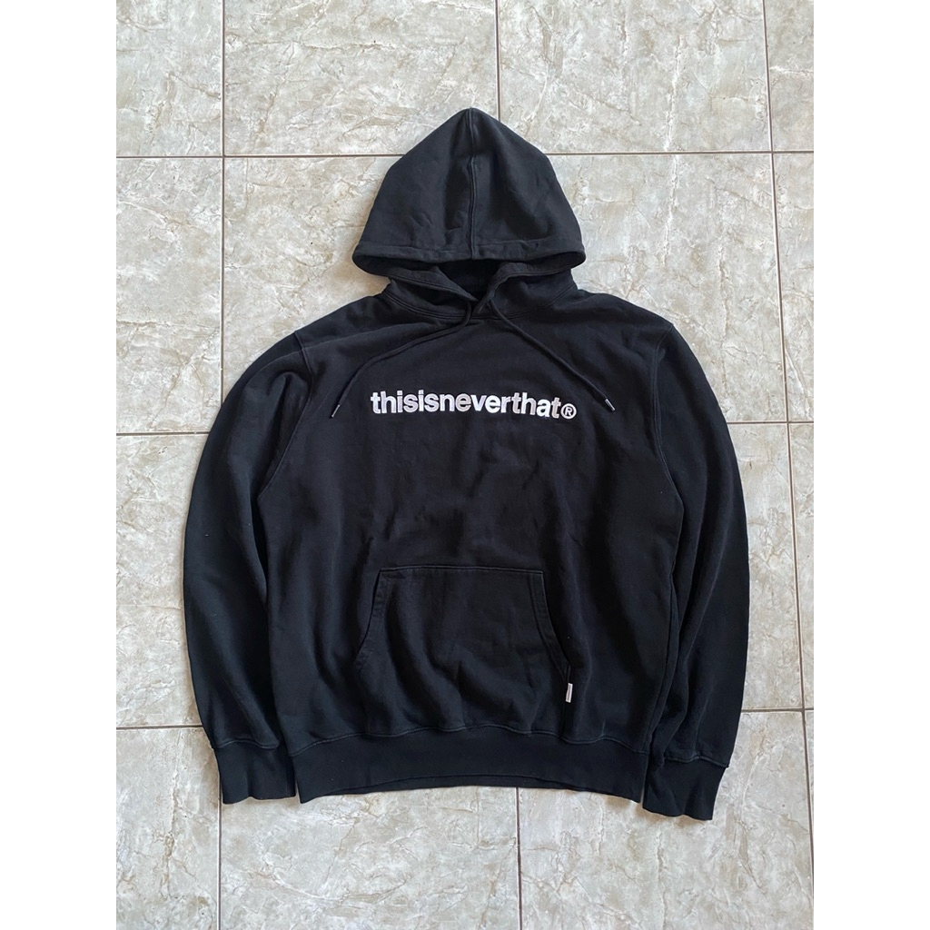 Hoodie Thisisneverthat Black Size XL