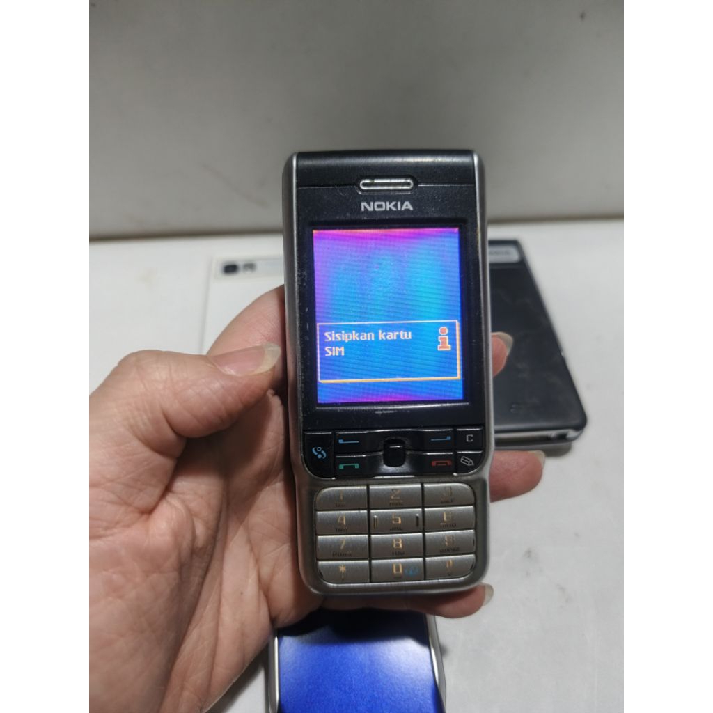NOKIA 3230 RM51 ORIGINAL NORMAL SIAP PAKAI HANDPHONE NOKIA SECOND JADUL UNIK LANGKA