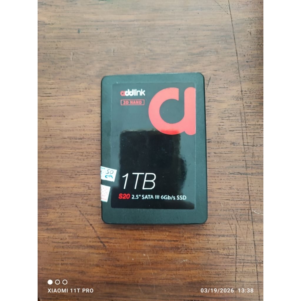 ssd addlink 1tb sata 2.5" ori second