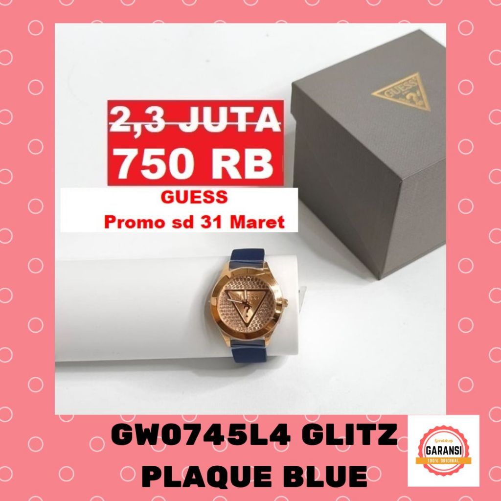 Jam tangan Guess seri GW0745L4 sale watch 100% ORIGINAL