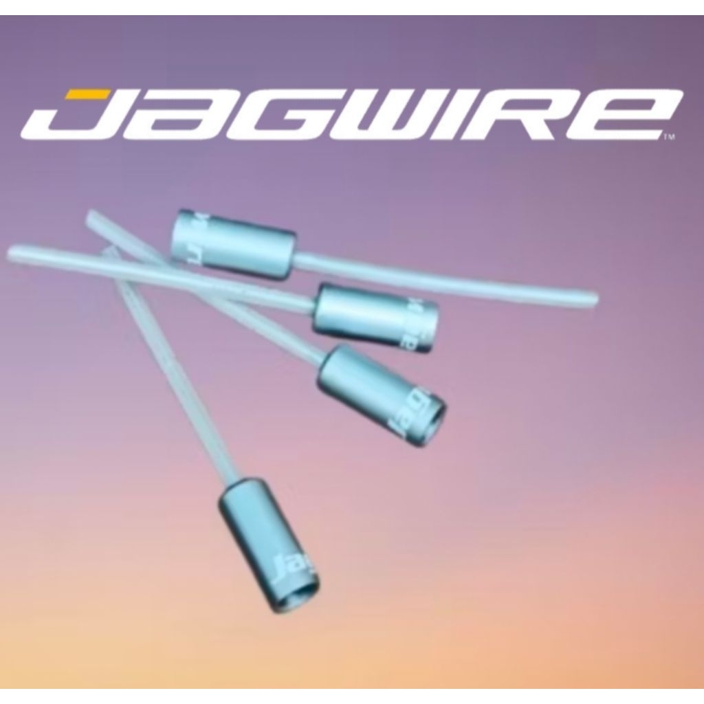 JAGWIRE LINED NOSED END CUP warna SILVER ORIGINAL
