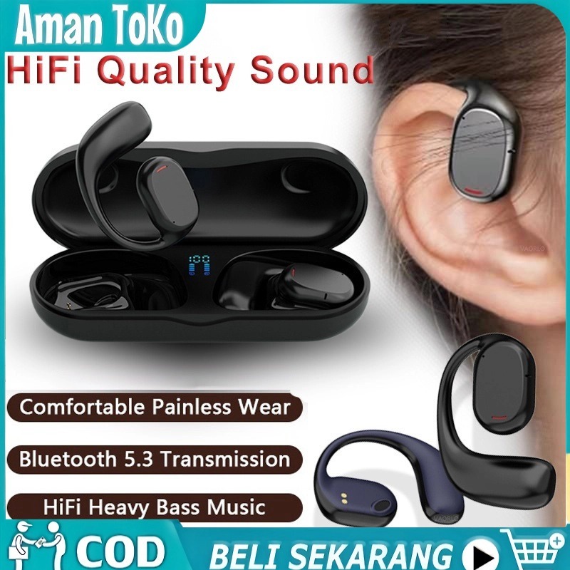 Wireless Bluetooth Earphone Sport TWS Bluetooth Earphones Touch Ear-Hook