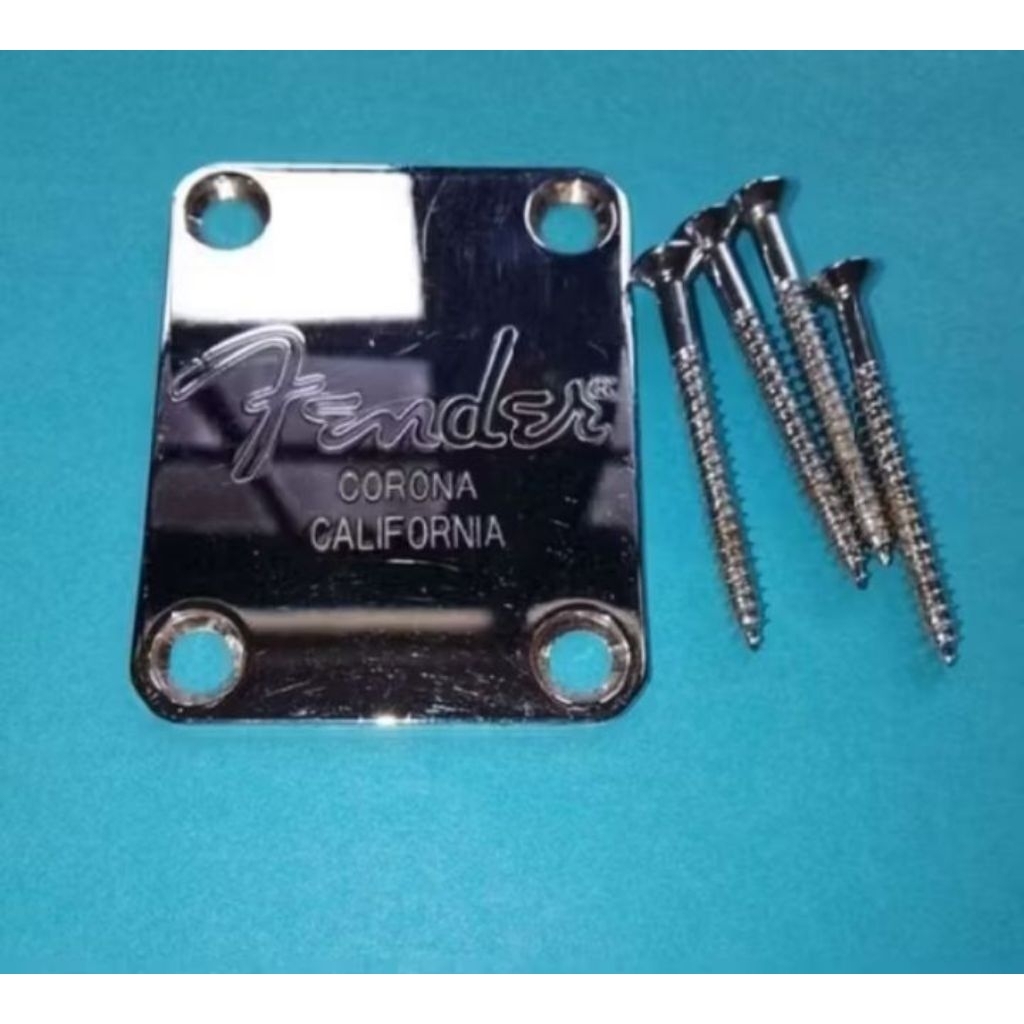 Neck Plate Joint neck logo fender Corona