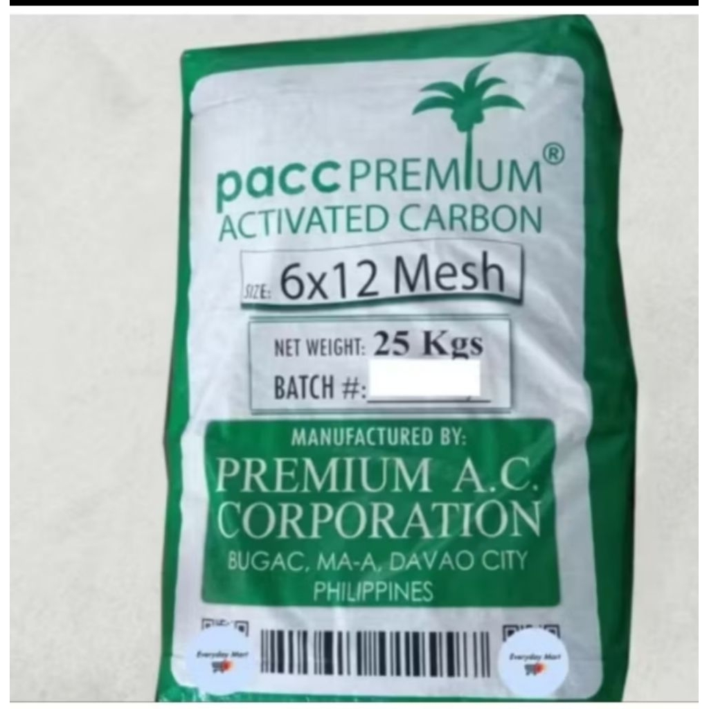 Karbon Aktif Davao Lodine 1200   1 sak25 kg Tambang Emas
