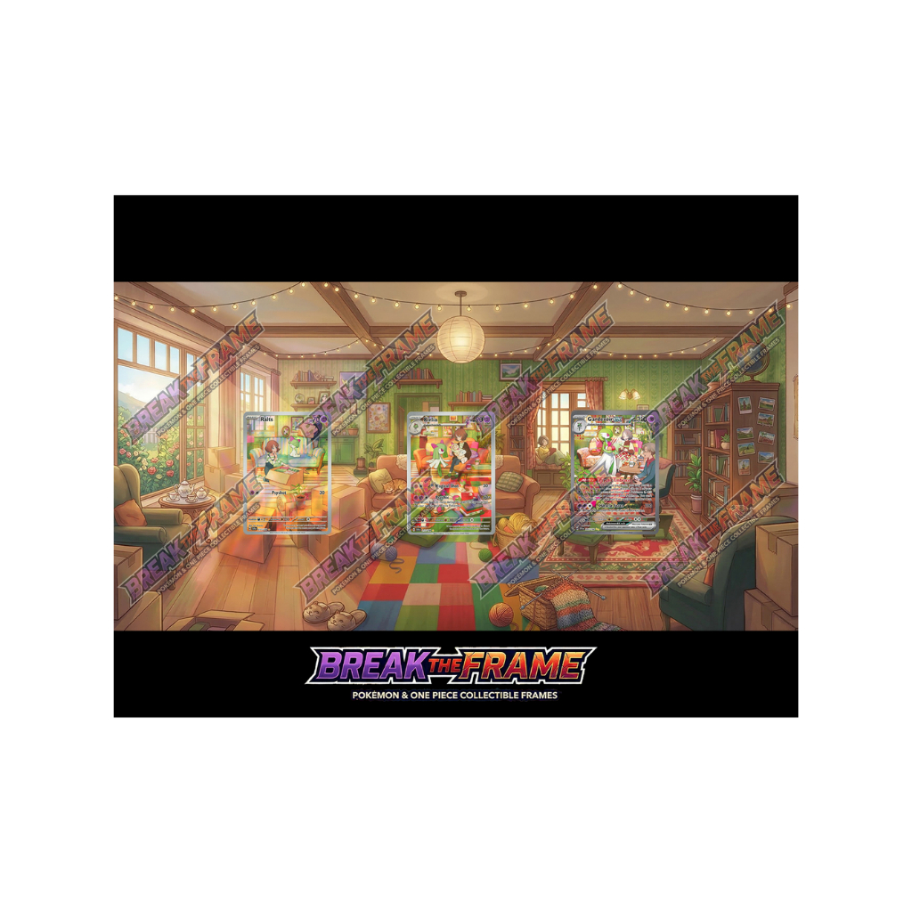 EXTENDED CONNECTING ART Solid Frame Figura Pokemon TCG - Ralts Evoline