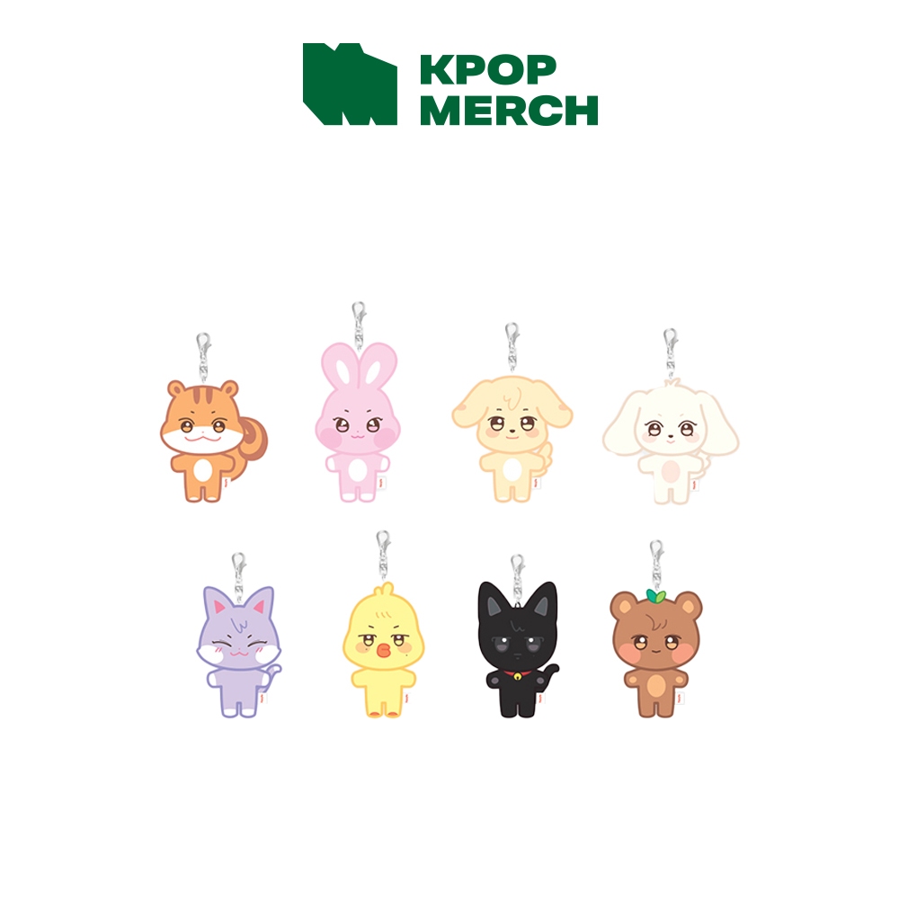 ATEEZ- [ ANITEEZ IN TREASURE ] MD PLUSH KEYRING