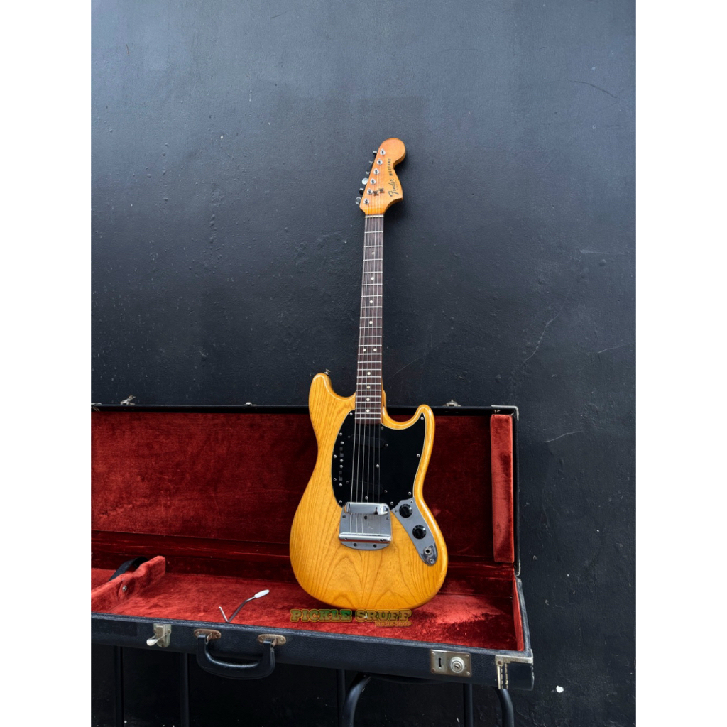 FENDER AMERICAN MUSTANG NATURAL 1978 | GITAR FENDER MUSTANG 1978