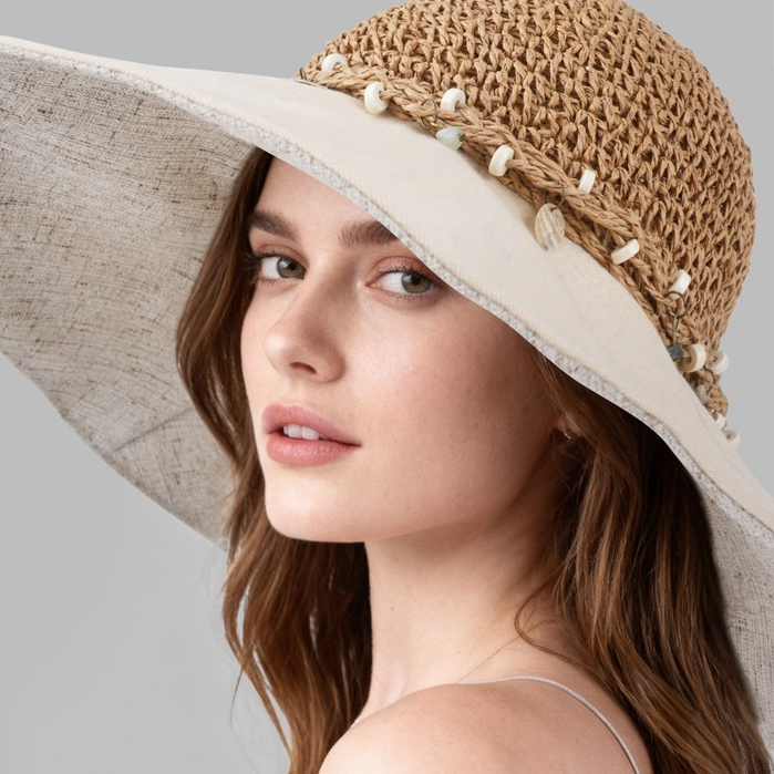 Topi pelindung matahari pantai, topi nelayan