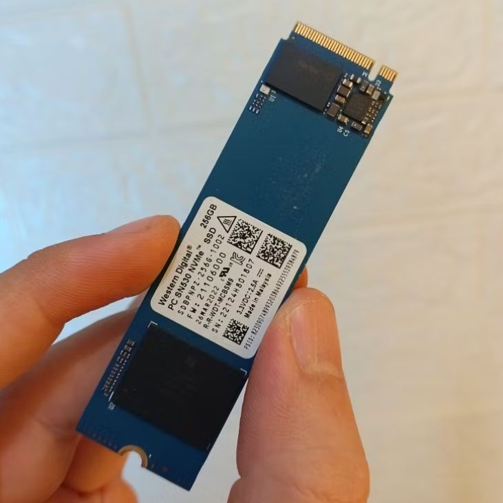 SSD NVME WD BLUE SN530 256GB GEN 3X4 HEALTH 97%
