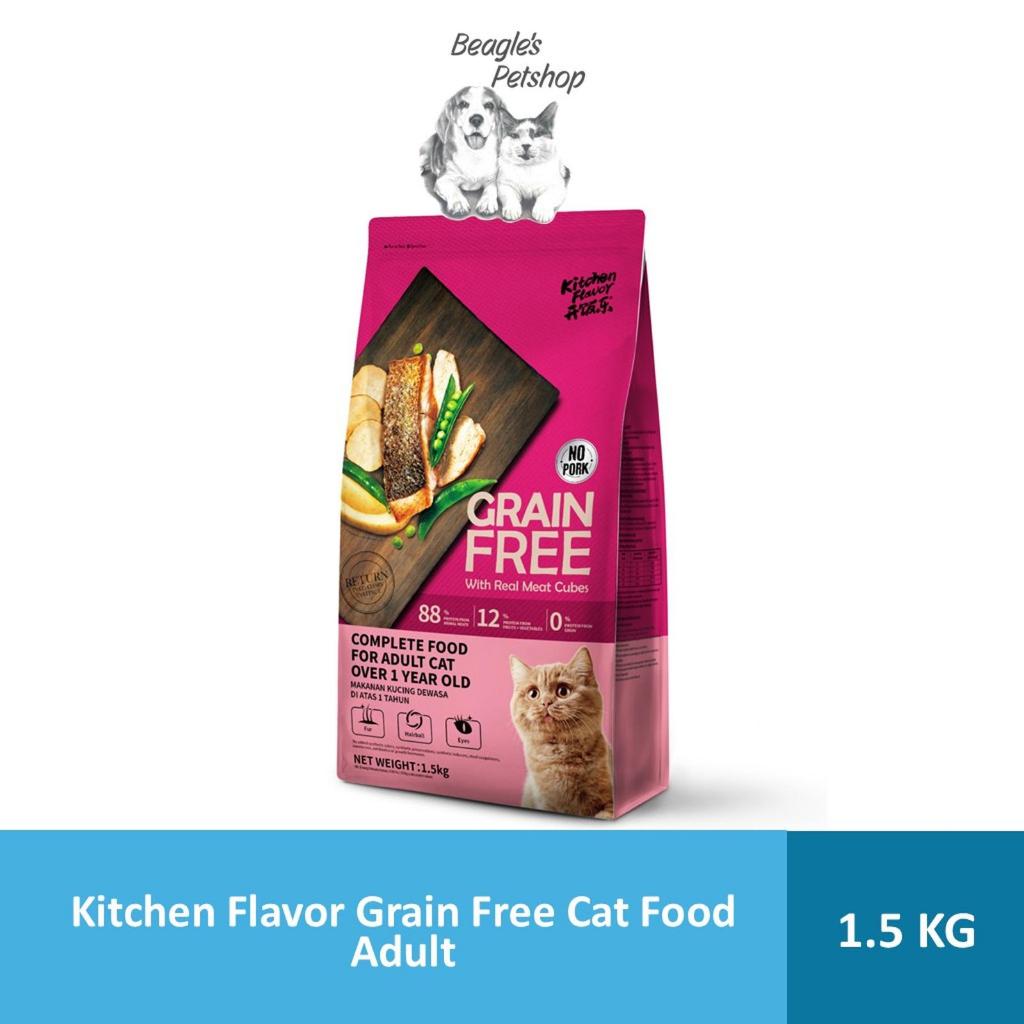 KF Kitchen Flavor Dry Cat Food Adult 1.5 Kg