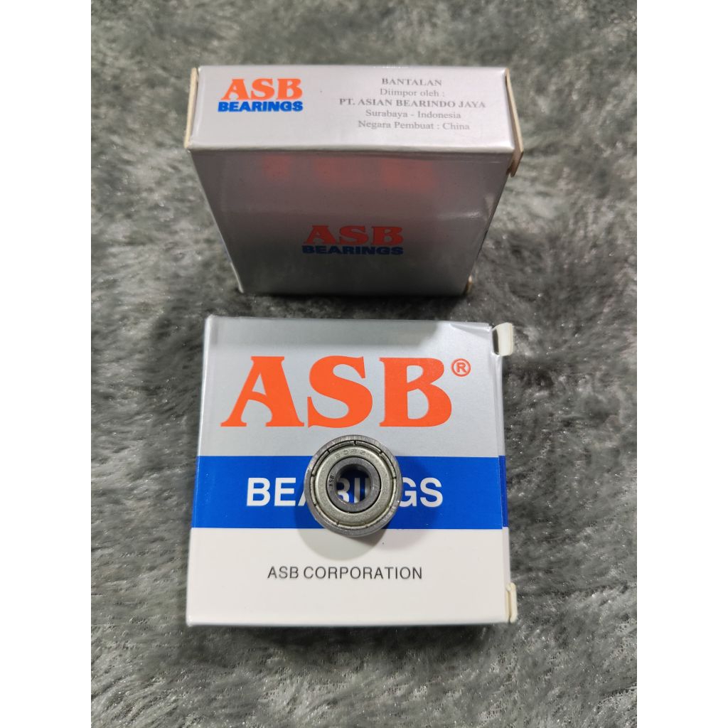 ASB BEARING 606RS / 606ZZ / BEARINGS / KLAHAR 606