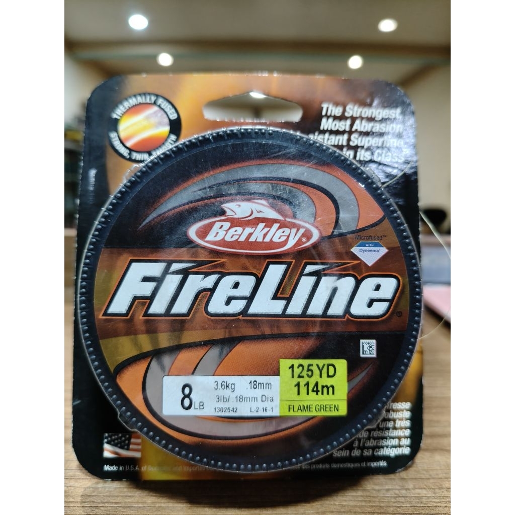 Berkley Fireline Flame Green 8 Lb
