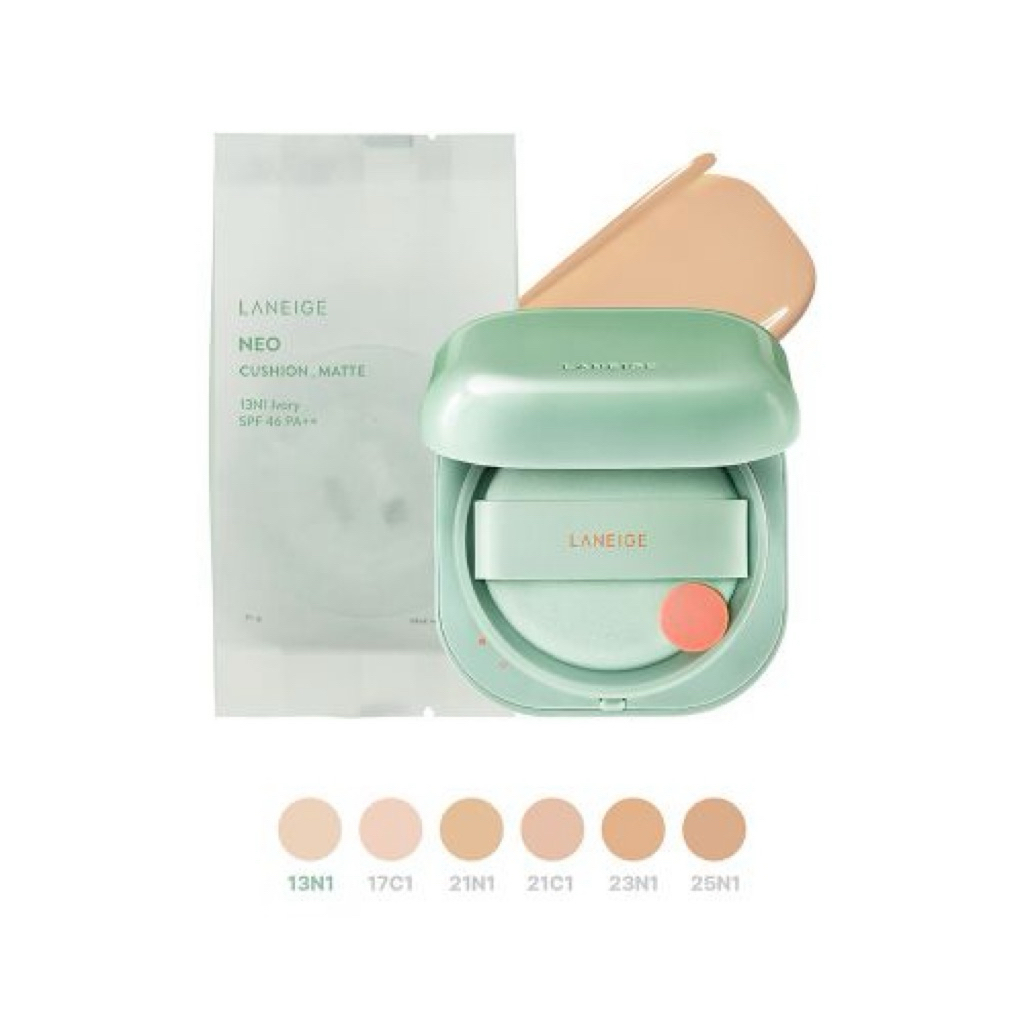 Laneige Neo Cushion Matte 31N1(Brown) Fullcase+Refill