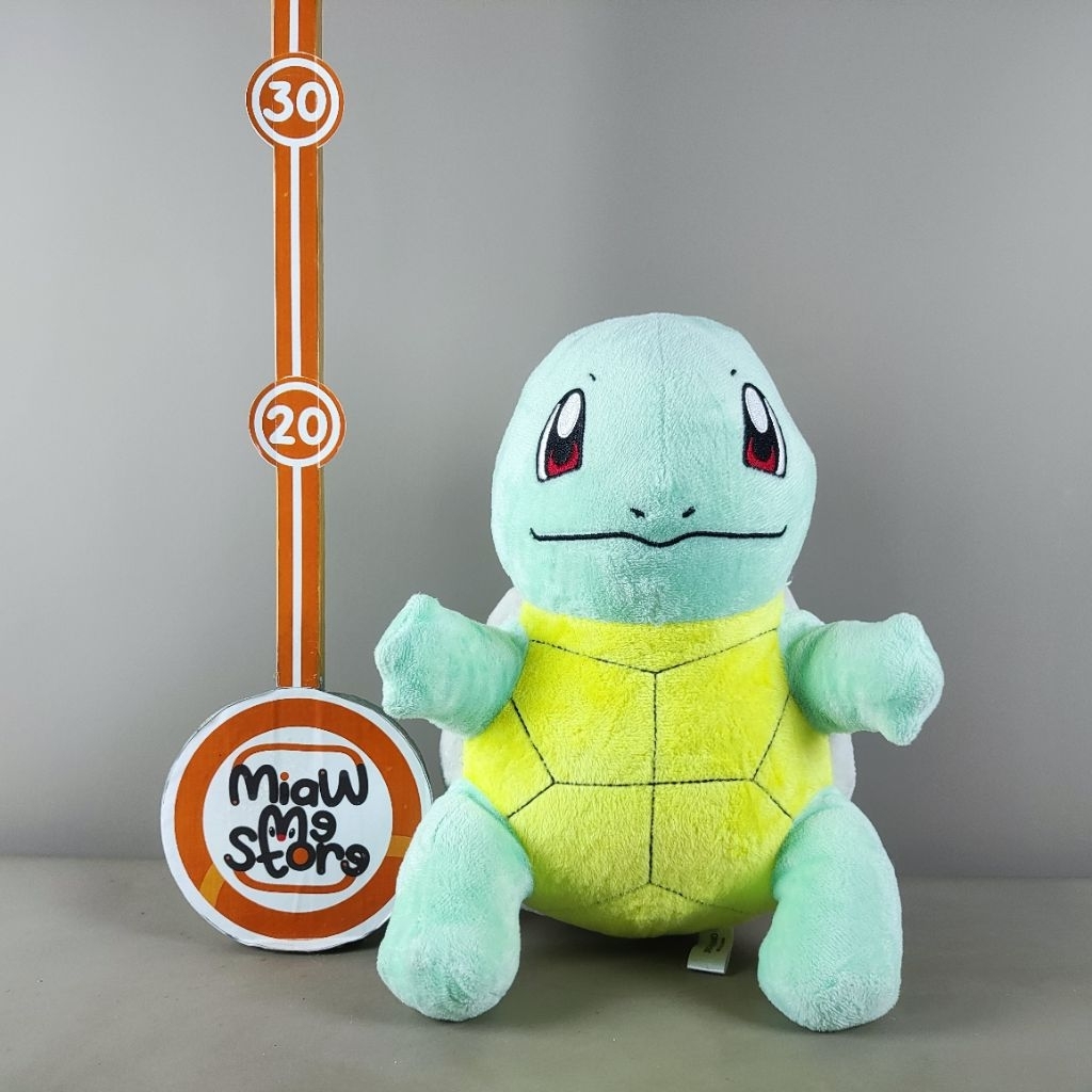 Boneka Pokemon Squirtle Kura-kura Original Nintendo Plush