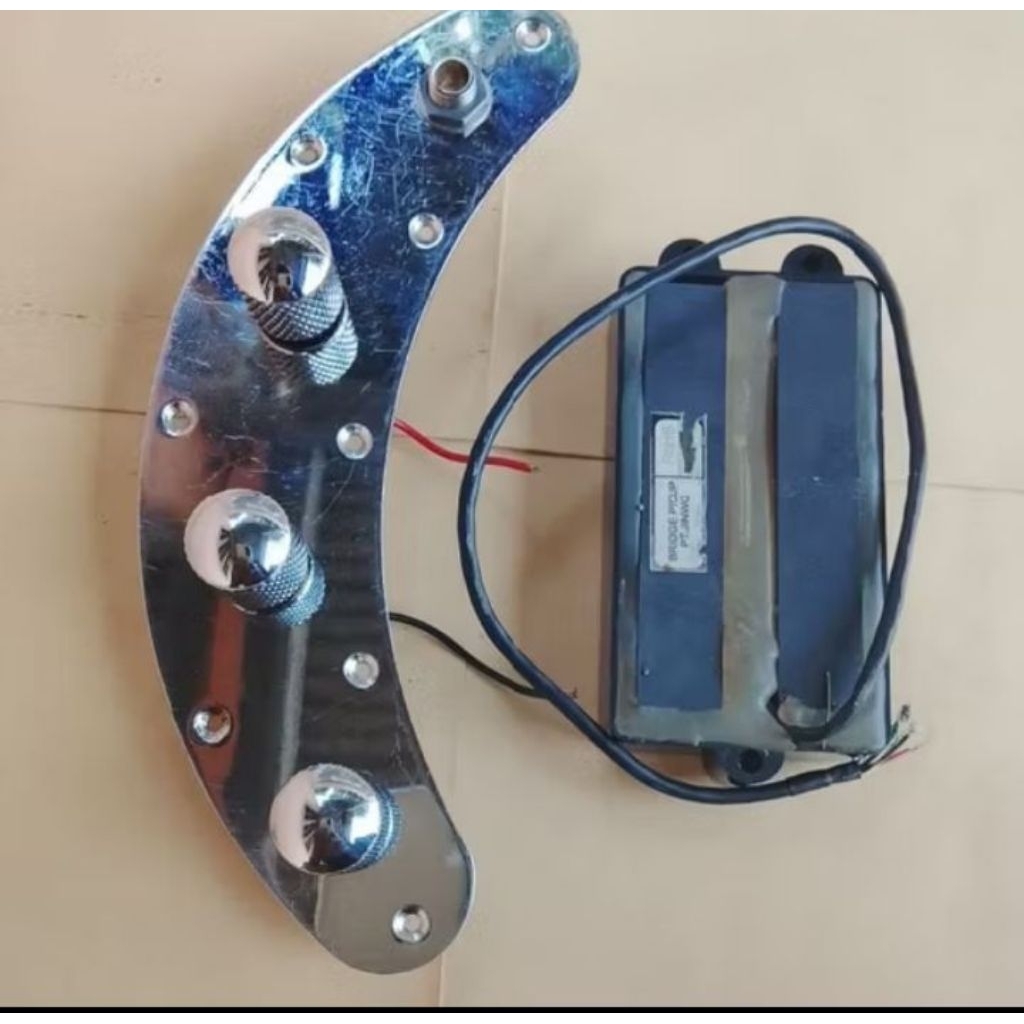 Plat Control Bass Musicman Pasiv Fullset+ Pickup