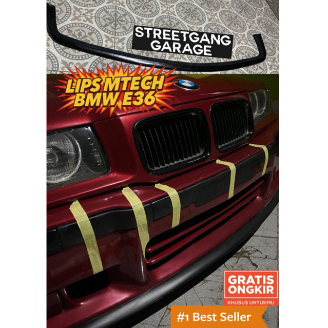 lips bumper mtech bmw e36