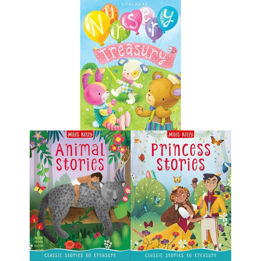Princess Stories Animal Stories Nursery Tresury Classic Stories to Treasury By Miles Kelly