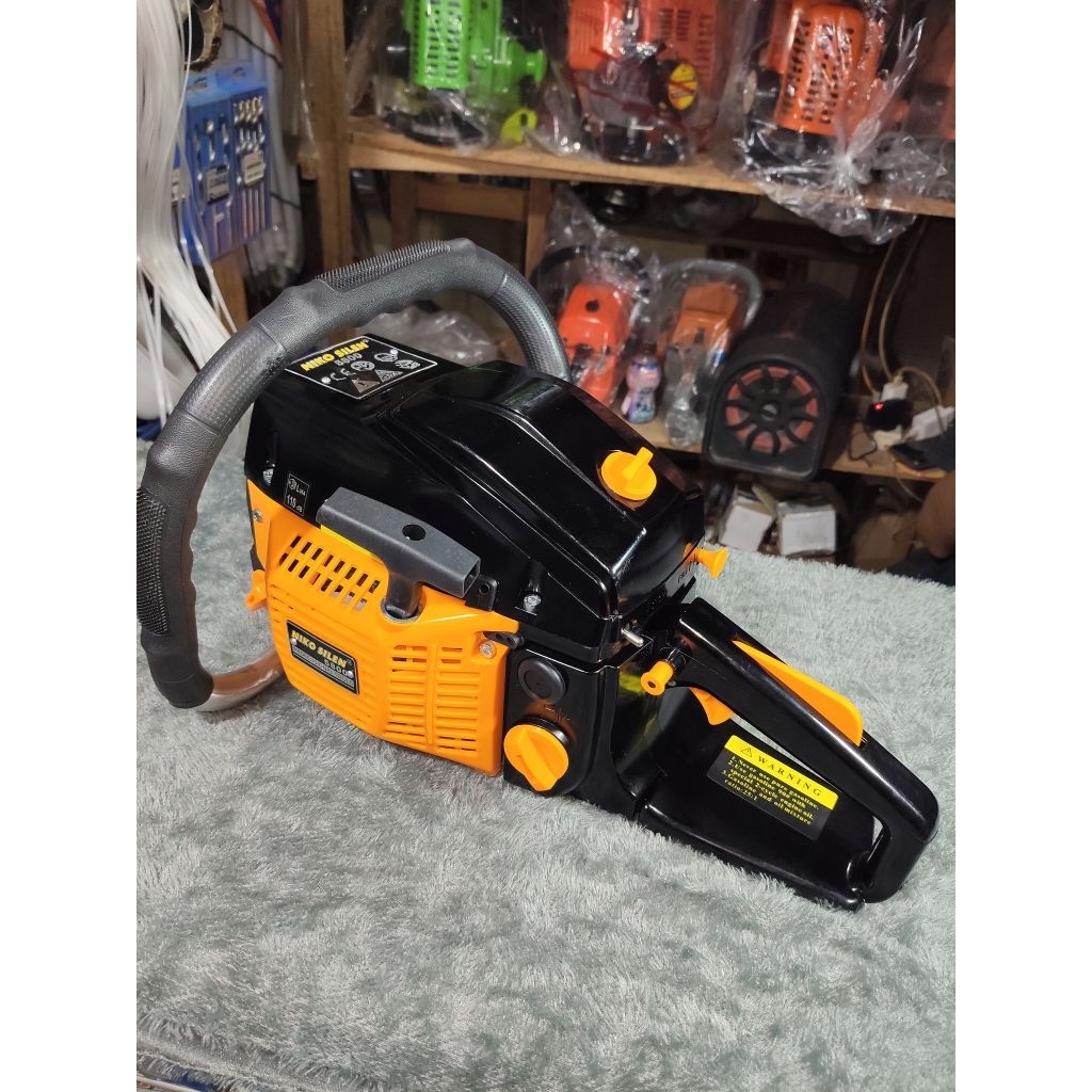 SENSO MESIN CHAINSAW NIKO SILEN 5800 BAR 22 INCH MESIN GERGAJI