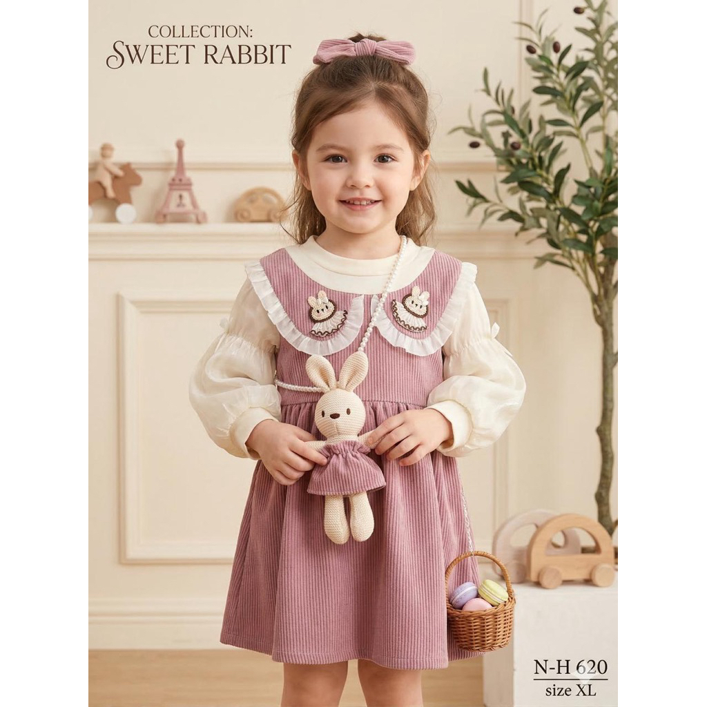 Wayne Dress S092506 Dress Anak 2-3 tahun