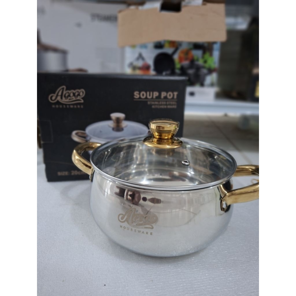 Panci Stl Agogo Sc Pot 20cm