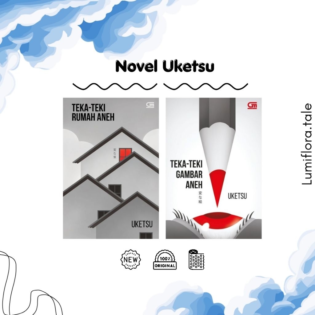 [NEW] Novel Teka Teki Rumah aneh | Teka Teki Gambar Aneh - Uketsu