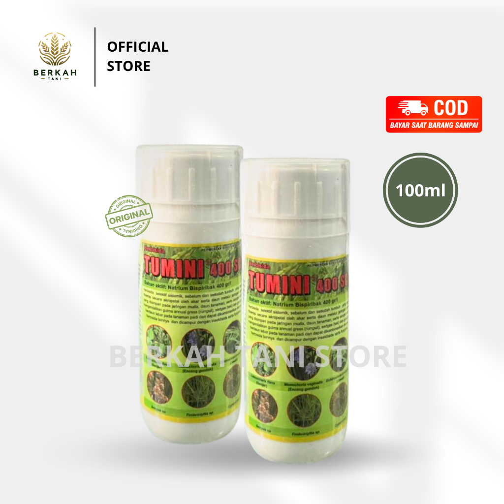 Herbisida Tumini 400SC 100ml - Efektif Basmi Gulma Rumput Padi
