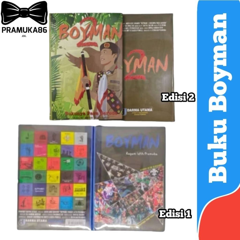 Buku Boyman Edisi 1 / Buku Boyman Edisi 2 / Buku Pramuka Boyman