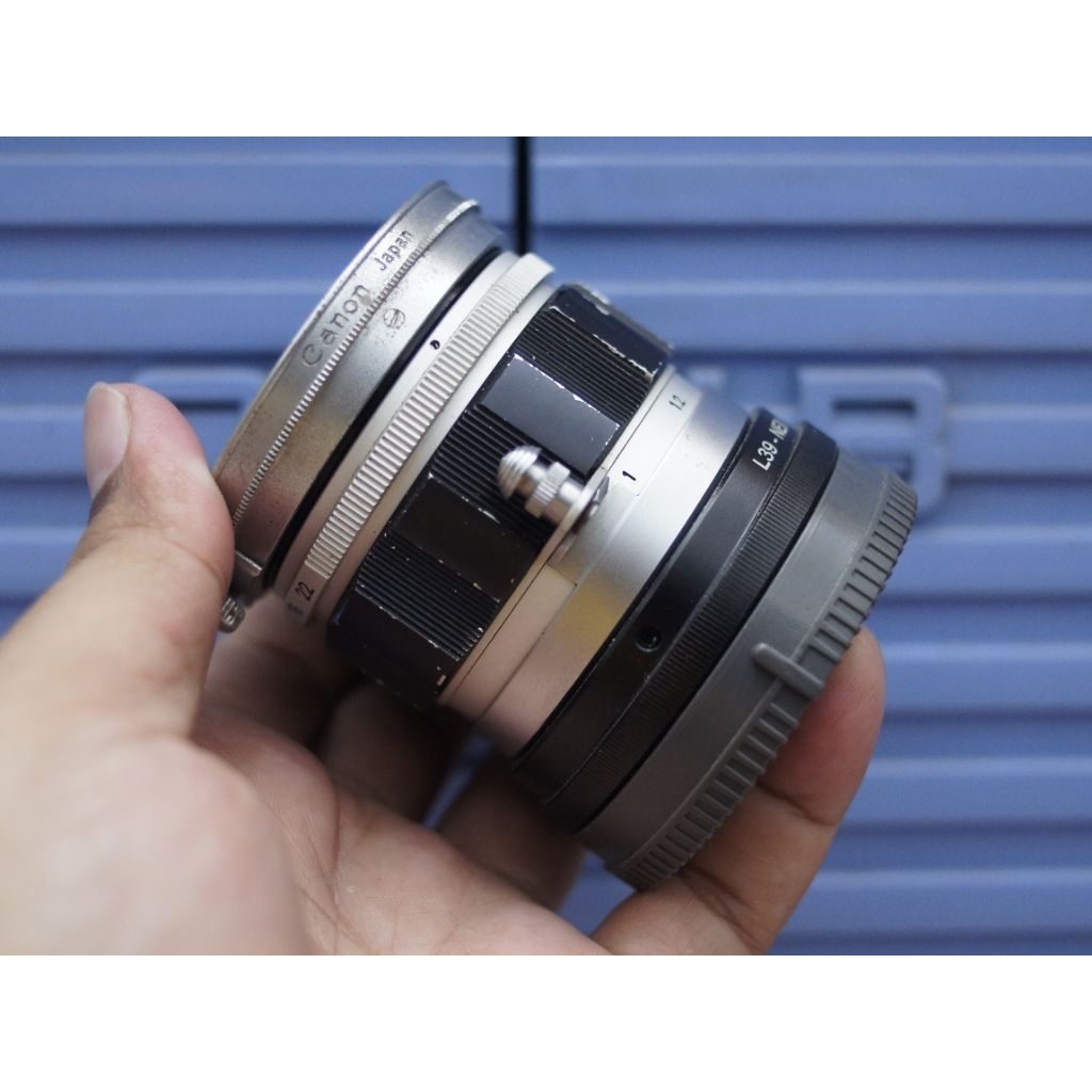 Lensa manual canon 50mm F1.4 LTM for sony mirolles