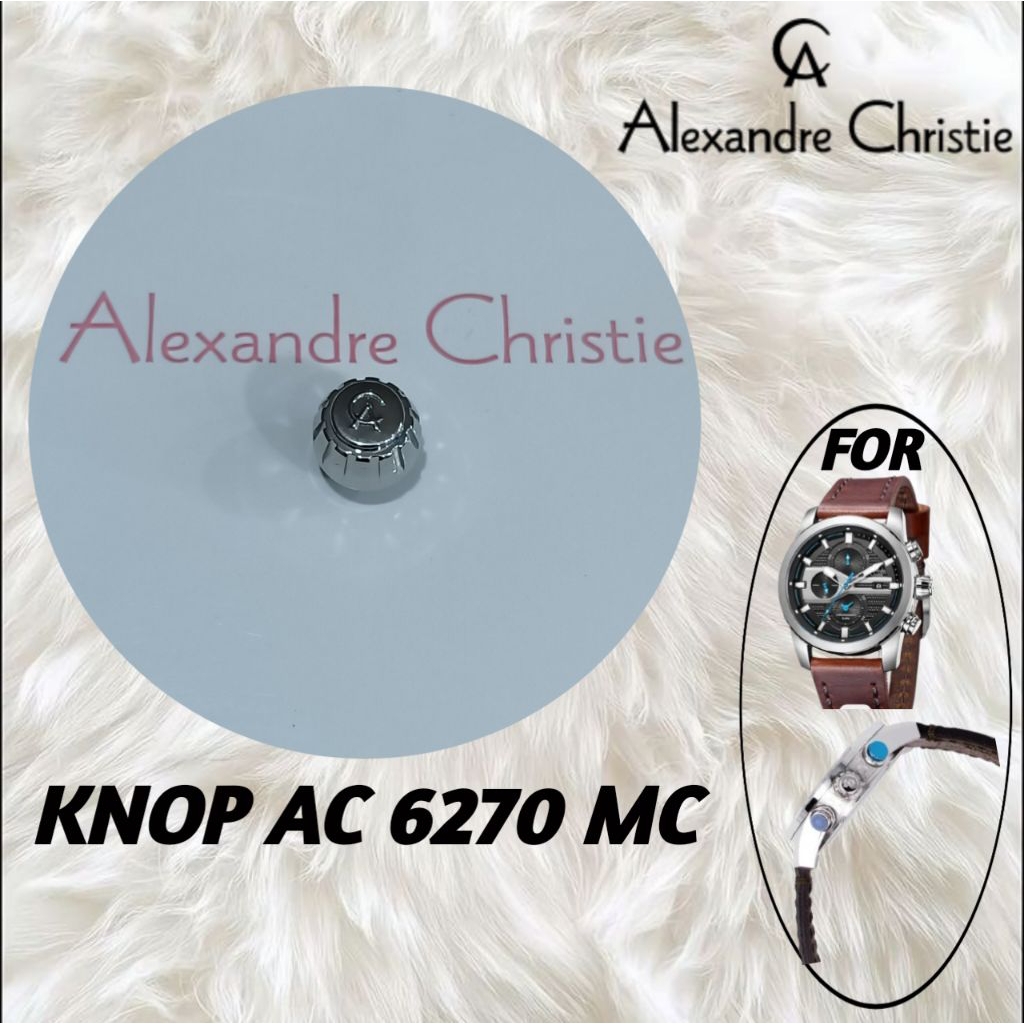 Knop / crown Alexandre Christie original 6270 MC